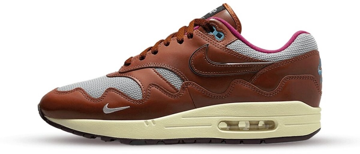 Sneakers Nike X Patta Nike Air Max 1 “”The Next Wave Dark Russett Kleur Als Op Foto