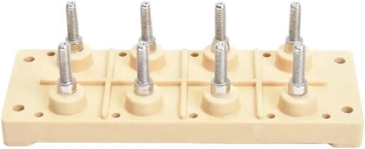 Generator Klemblok - Verbindingsblok - Printplaat Bedrading - Eenfasig Driefasig - M6 M10 M12 - Zwart
