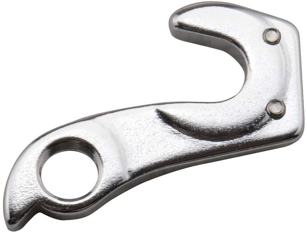 Golden crown - Fiets Achter Gear Mech Derailleur Hanger - Aluminiumlegering - Zilver - Duurzaam - Ideale Vervanging - Geschikt voor MTB en Racefietsen