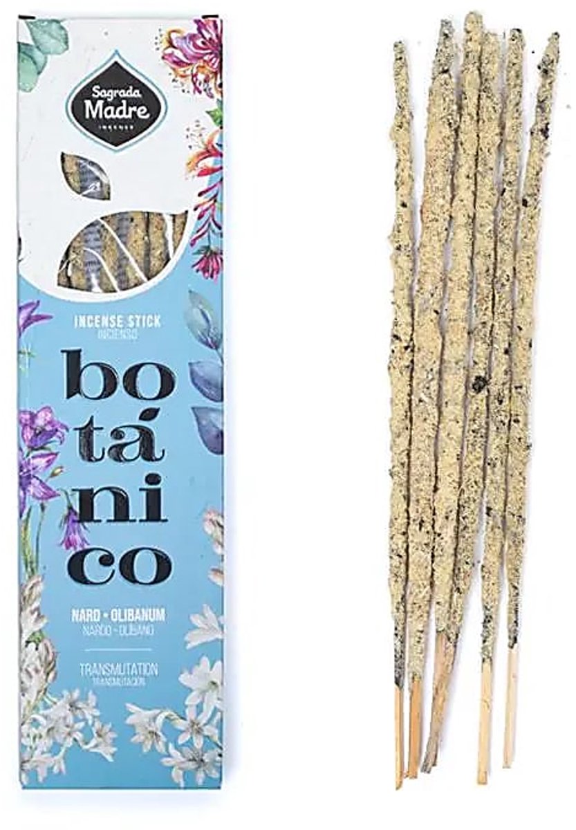 Sagrada Madre Botanische Wierook Muskuswortel & Olibanum --1 stuk - ±20g