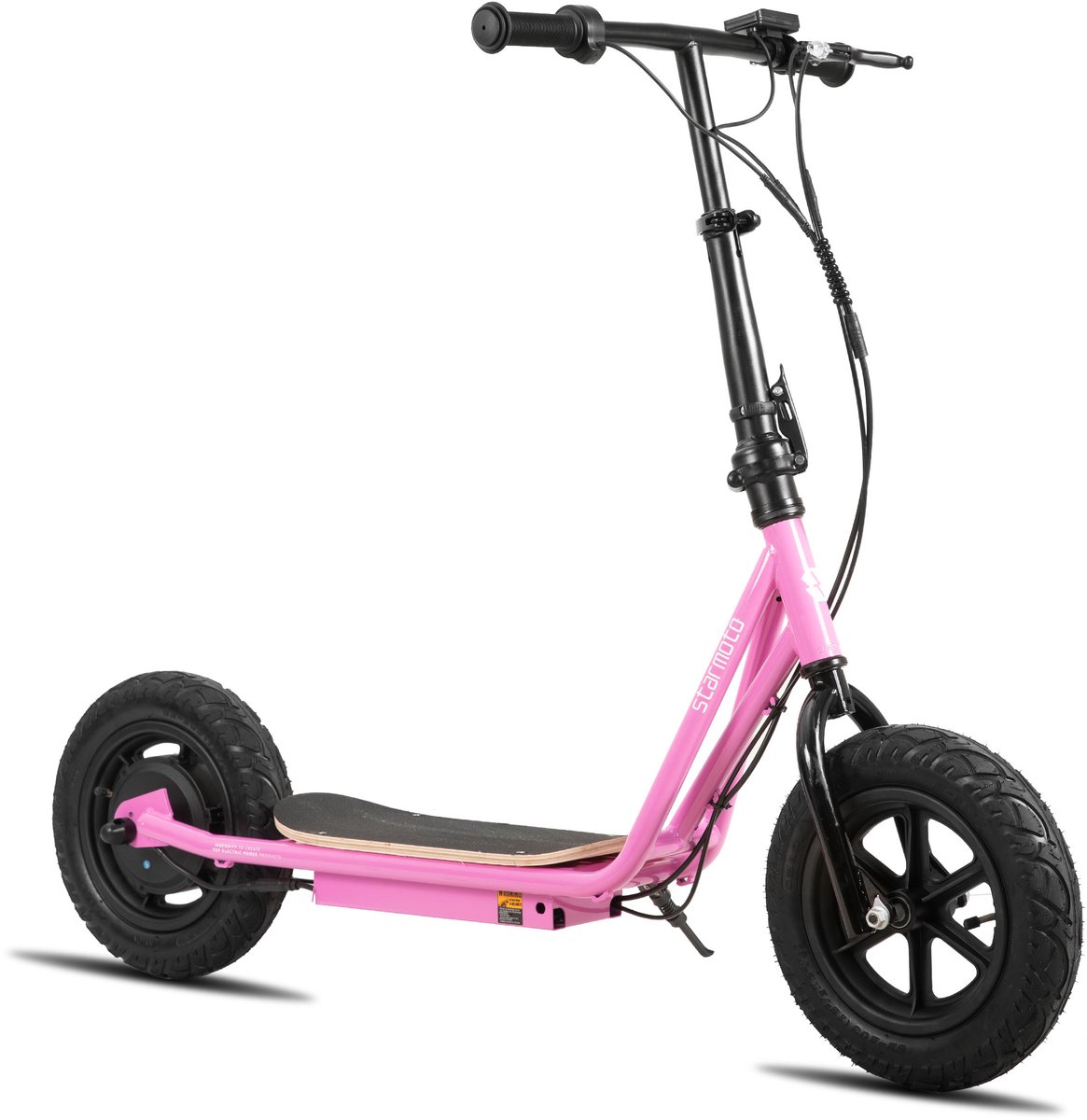 Joystar elektrische scooter Salem - elektrische scooter - lichtgewicht - opvouwbaar - 12 inch wielen - 250W 5.2Ah - maximale snelheid 25 km/u - roze