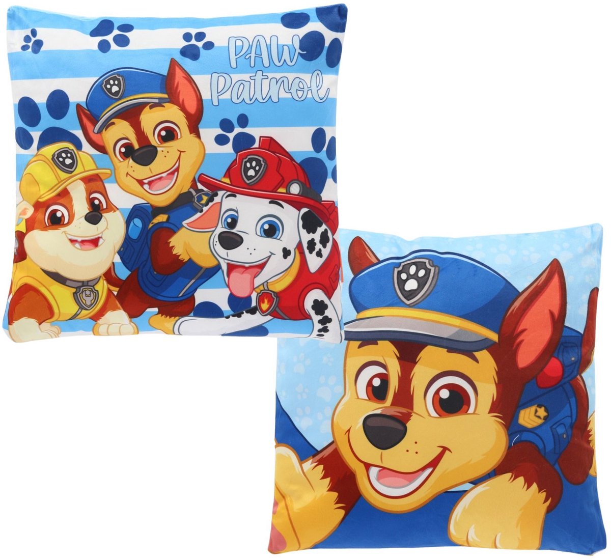 PAW Patrol sierkussen Bay Buddies Velvet 38 cm Blauw