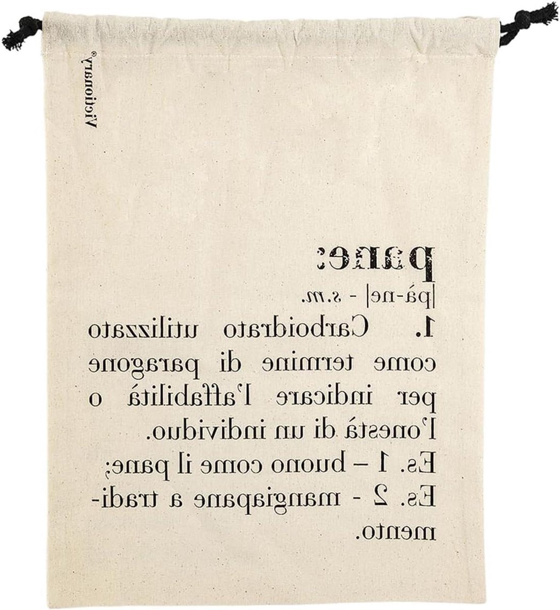 Broodzak - Draagtas Voedsel - Brood Bewaren - Ademend Katoen - 40x30 cm - Niet gespecificeerd