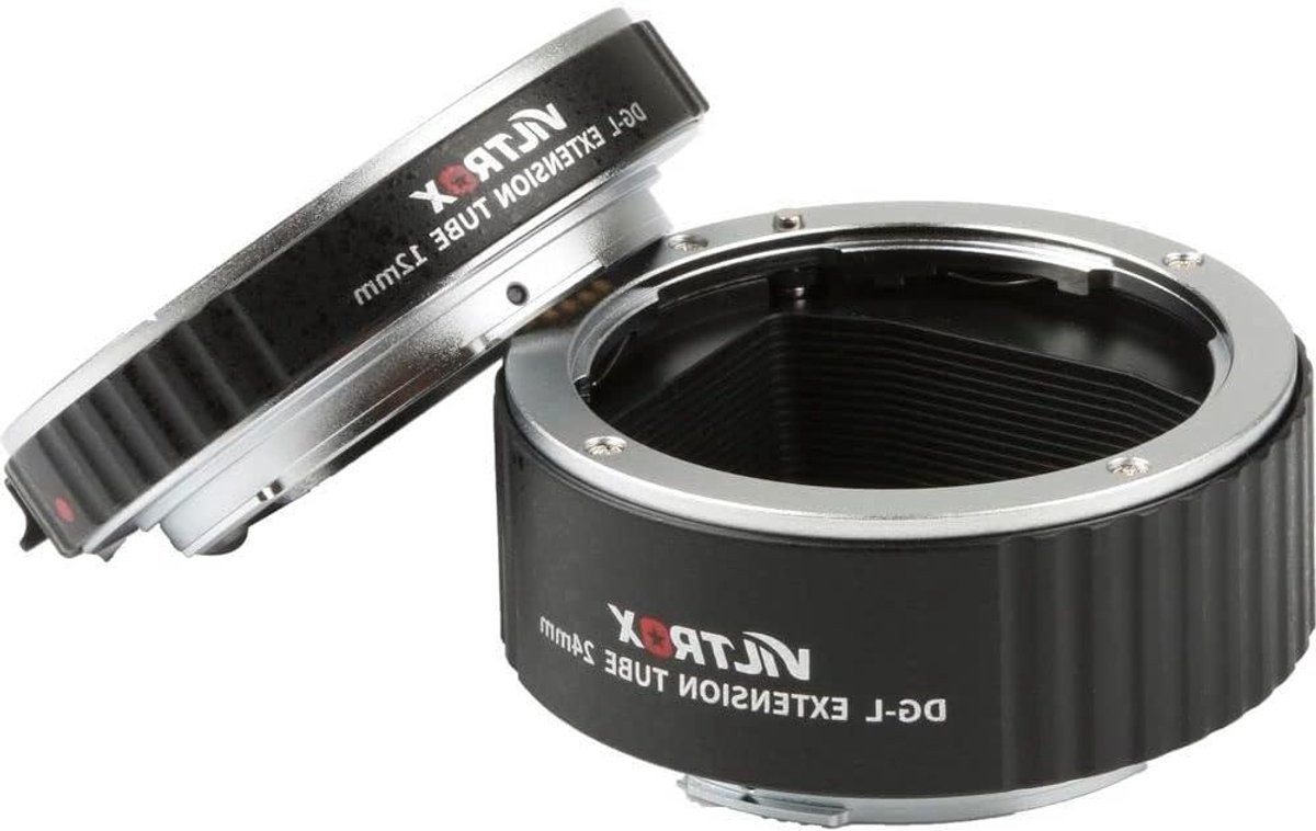 Vergrootring Lens - Adapter Ring - Betere Close-ups - Verstelbare Lengte - 12-24 mm - Zwart