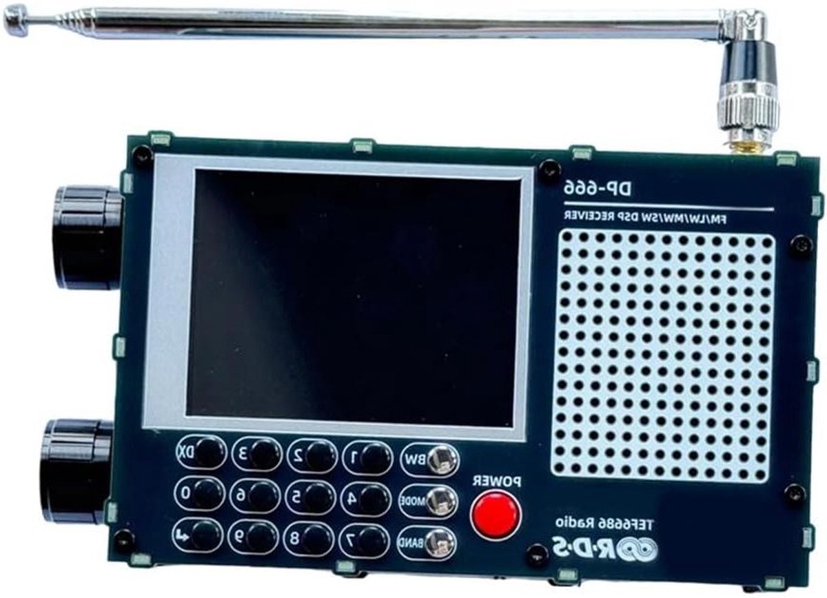 Draagbare Digitale Radio - Draagbare Ontvanger Full Band Radio - Muziek Luisteren - Hoge Gevoeligheid TEF6686 Chip - 5000mAh Batterij