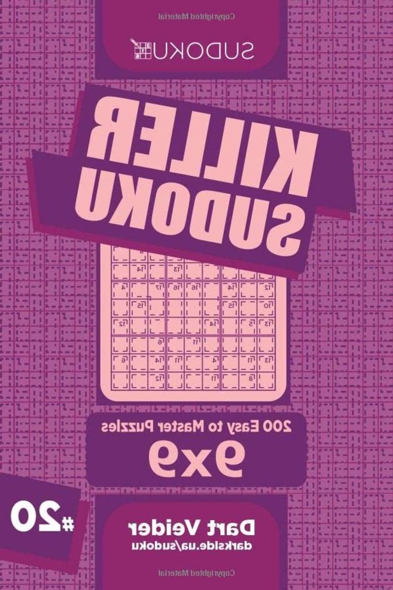 Killer Sudoku Boek - Logica Puzzels - Hersenen Trainen - 200 Puzzels - 6x9 inch - Niet gespecificeerd