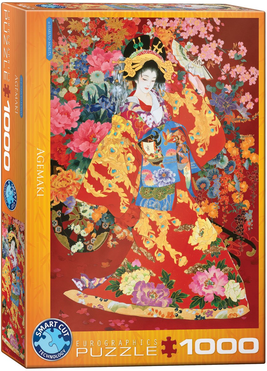 Eurographics - Agemaki - Haruyo Morita - 1000 stukjes 48×68cm (b×h) - Legpuzzel