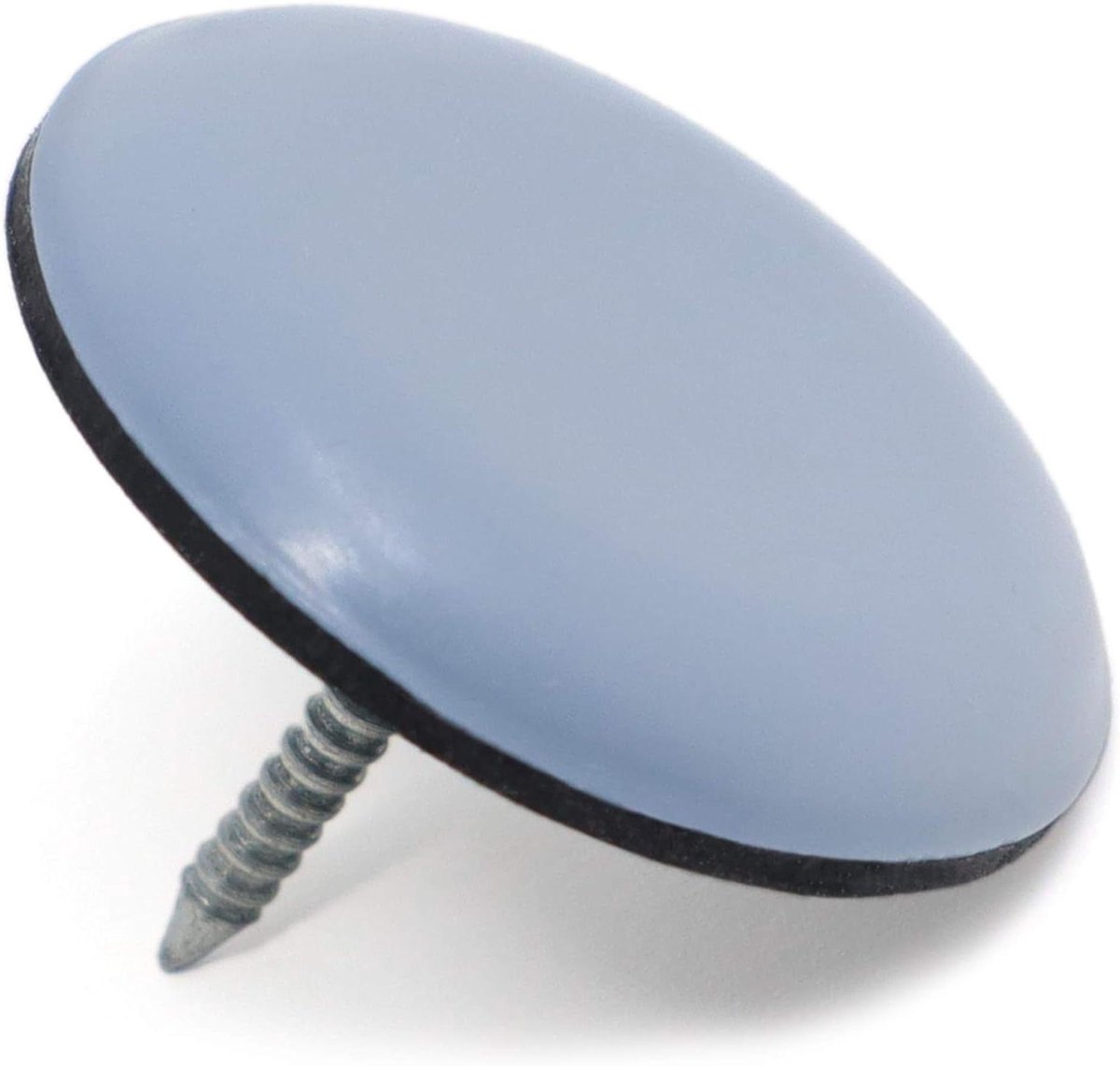 PTFE Glijders - Meubelglijders Vloerbeschermers - Meubels Verplaatsen - Met Nagel - Ø 30 mm - Grijsblauw