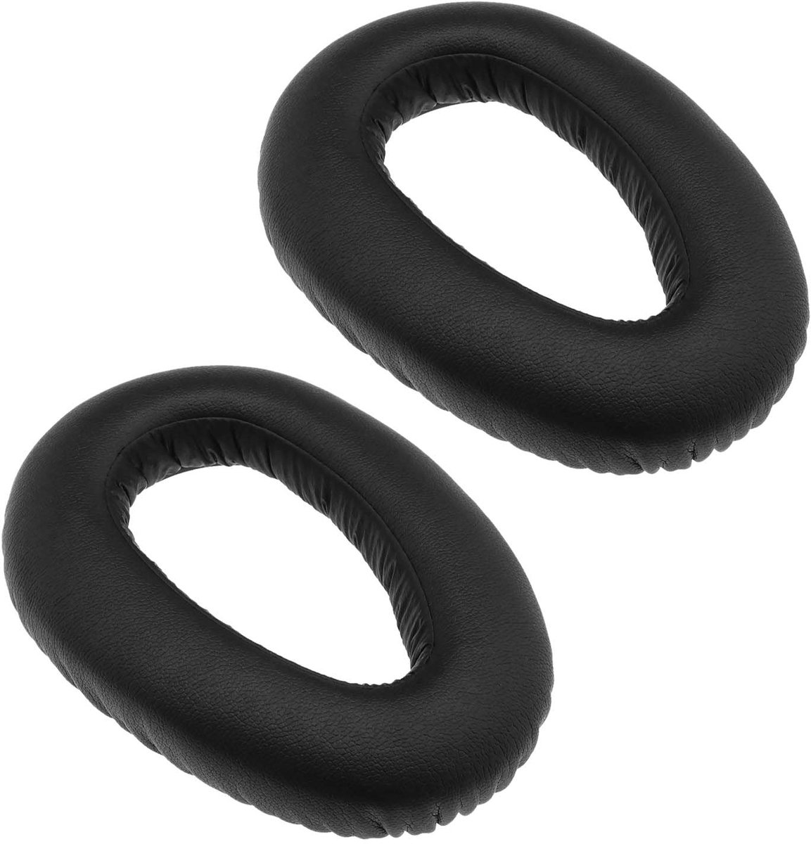 SPHProducts - Eiwit Lederen Hoofdtelefoon Oorkussens - Memory Foam - Zwart - Comfortabele Vervangende Oorkussens - Geschikt voor Sennheiser 550 II ...