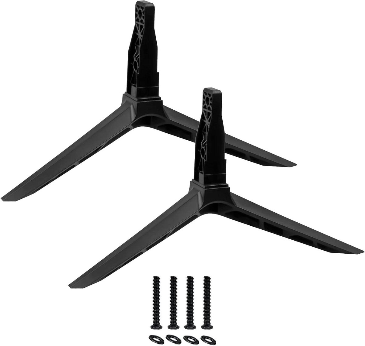 TV Voet Stand - TV Pootjes - TV Stabiliseren - Geen Krassen Antislip - 32-43 Inch - Zwart