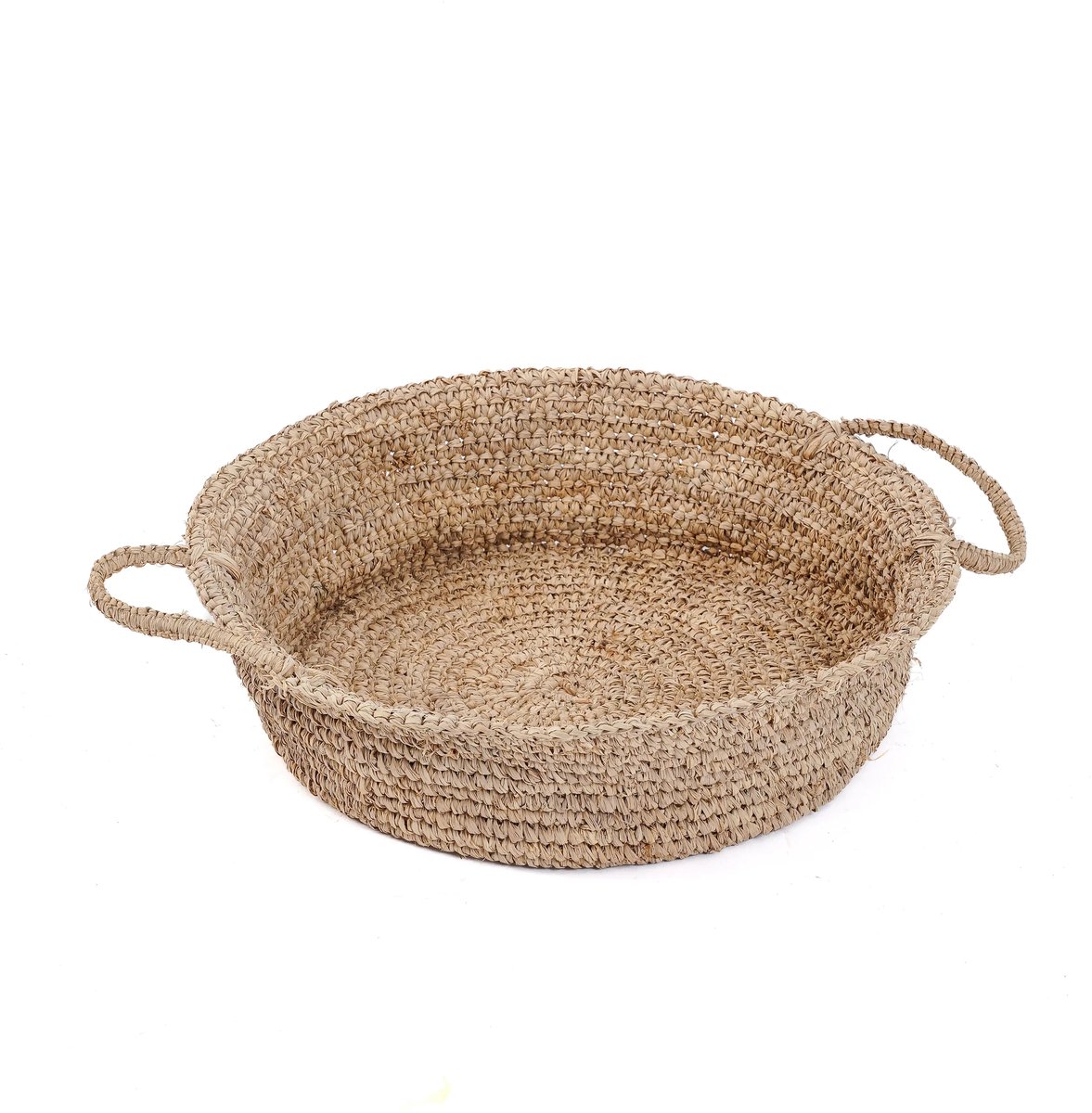 Safaary - Bazar bizar Raffia Mand Naturel Large
