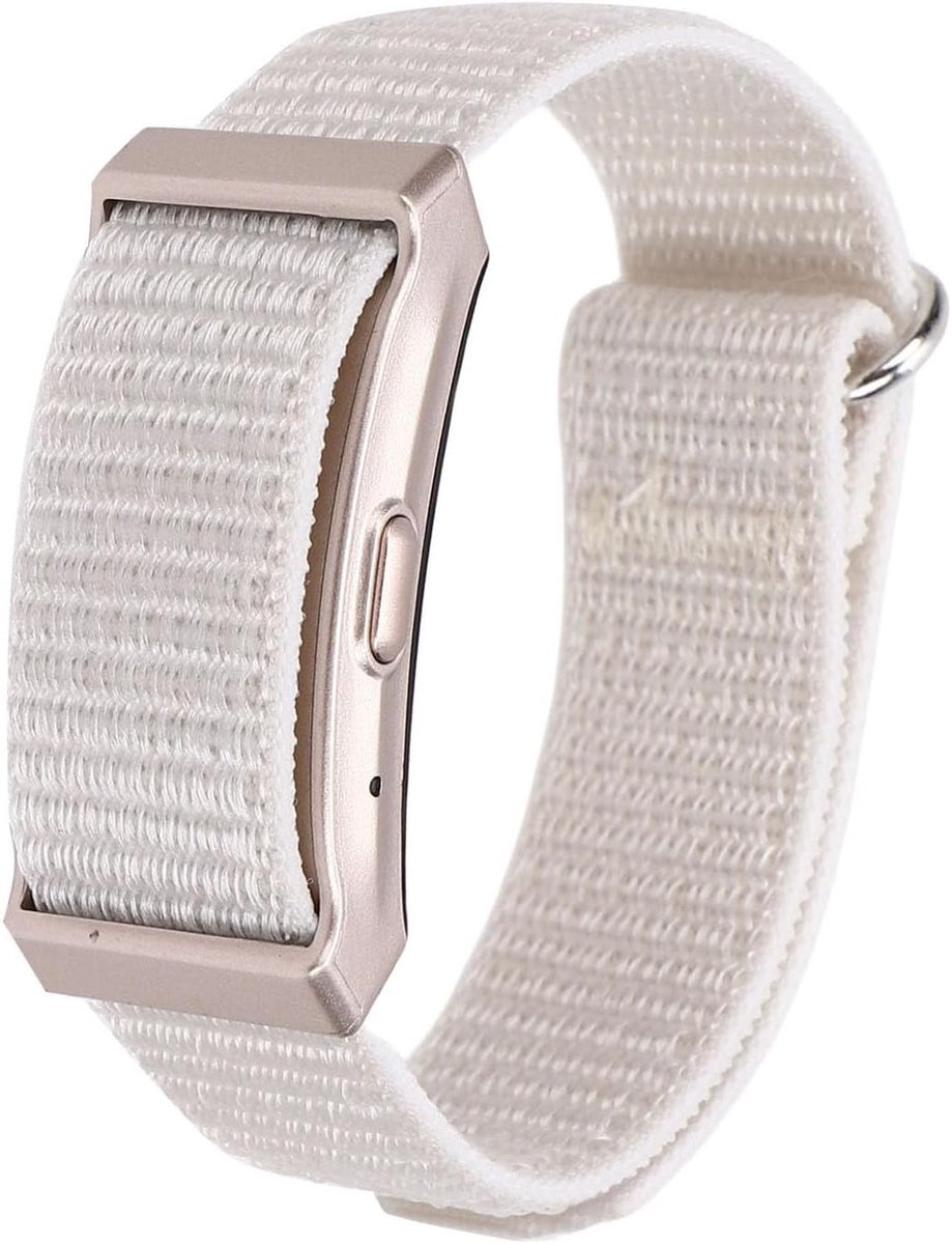 Slimme Fitness Armband met Temperatuurmonitor, 40 Dagen Batterijduur en Slaaptracking voor Gezondheidsbeheer en Sportactiviteiten (GRIJS)