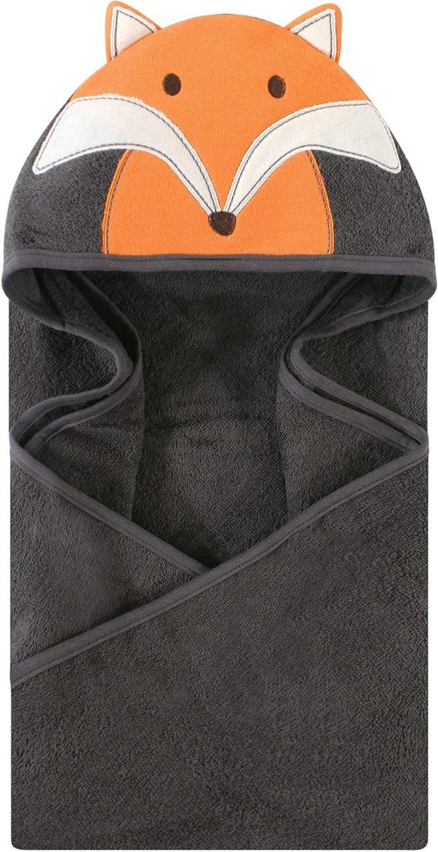 Baby Deken - Baby Handdoek - Baby Verzorgen - Dierenprint Capuchon - One Size - Mint