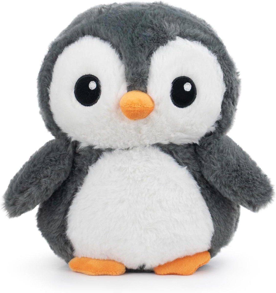 Pluche Pinguïn - Knuffelbeer Zacht Speelgoed - Kinderkamer Decoratie - Origineel Pluche Dier - 24 cm - Grijs