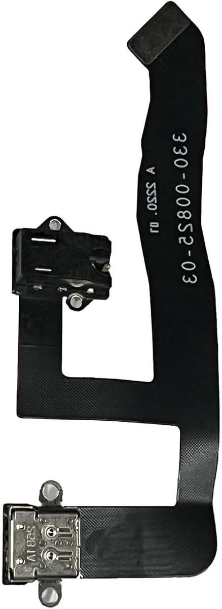 VR Headset Oplaadkabel - Verbindingskabel Quest 2 - VR Bril Reparatie - Platte Kabel - 25 gram - Zwart