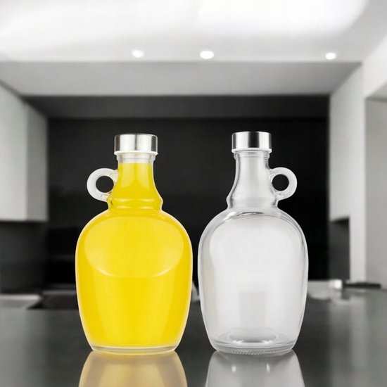 Bimberek - Glazen Fles Galon - 1,5L - Met Handvat - Voor Wijn en Likeuren van Bimberek — afbeelding 5