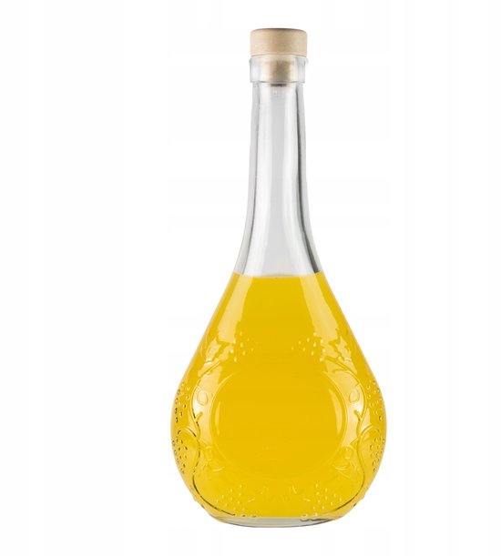 Bimberek - Glazen Fles - 500 ml - Houten Kurk - Wijn & Likeur van Bimberek — afbeelding 4