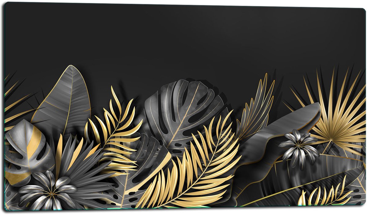 TMK ArtDeko - Snijplank - Glas - 52x30cm - Bloemen