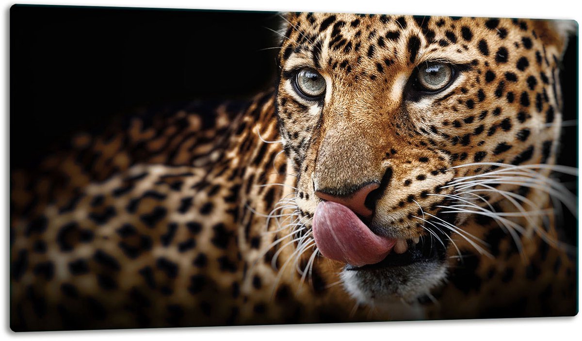 TMK ArtDeko - Snijplank - Glas - 52x30 cm - Tijger