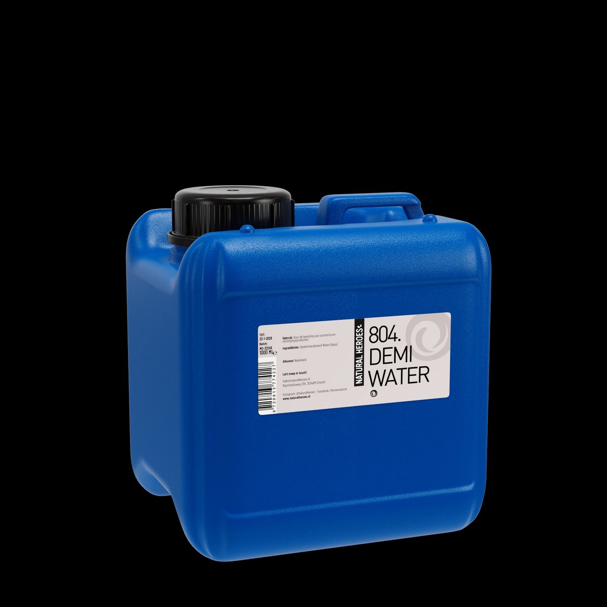 Natural Heroes - Gedemineraliseerd Water 2500 ml (jerrycan)