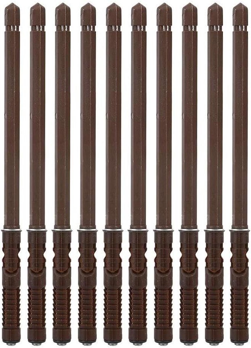 Wandplanksteun - Verborgen steun - Zelf plank maken - Compact staal ontwerp - 10 stuks - Grijs