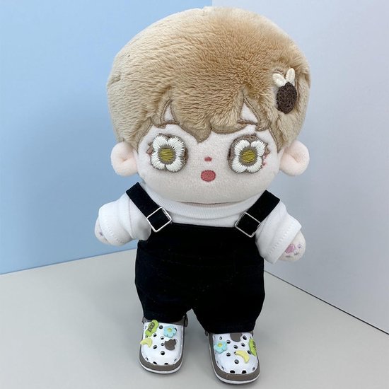 Poppen Schoenen - BJD Accessoires - Poppen Aankleden - Past 15cm 17cm Poppen - 4.3cm Lengte - Groen Khaki — afbeelding 3