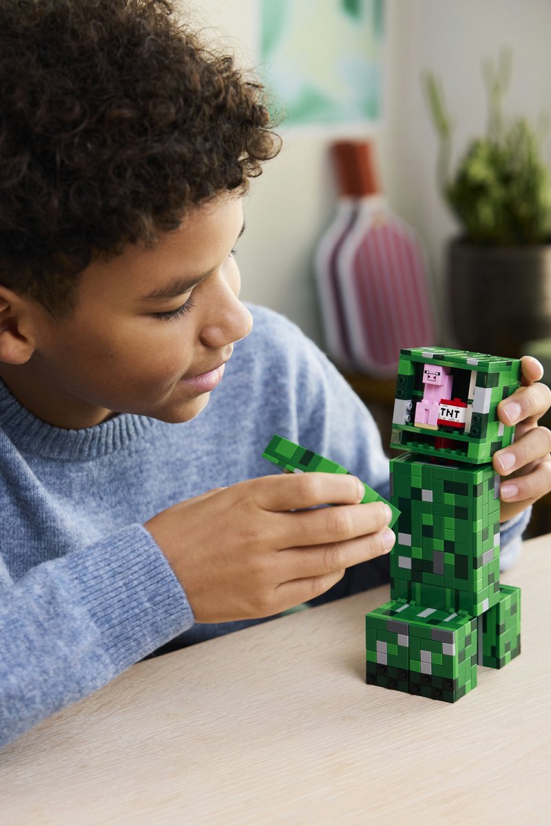 LEGO Minecraft De Creeper Actiefiguur Bouwpakket - 21276 — afbeelding 13