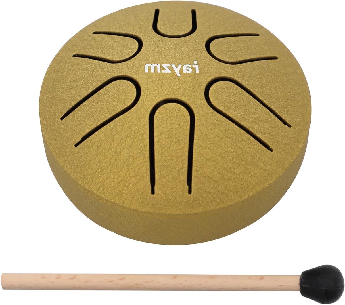3 inch Titanium stalen tongtrommel - 6 tonen - A-sleutel - Pentatonische schaal - Percussie-instrument Tongdrum