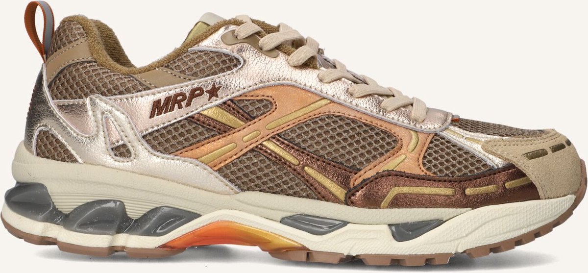 MRP Melrose Sneakers - Suède - Dames - Bronskleurig - Maat 37