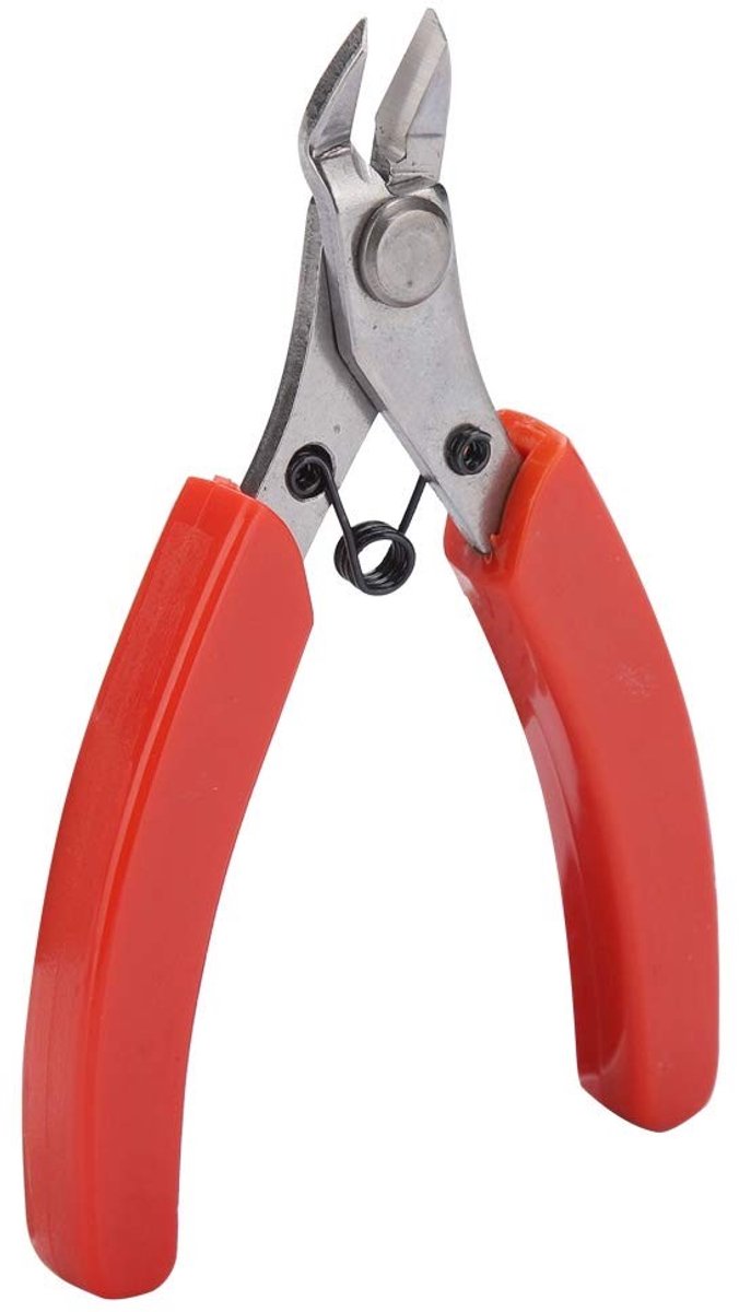 Allecto - Mini Zijkniptang - Elektronische Zijkniptang - Precisiewerk - Handgereedschap - Kniptang voor Elektronica - Compact en Lichtgewicht - Ges...