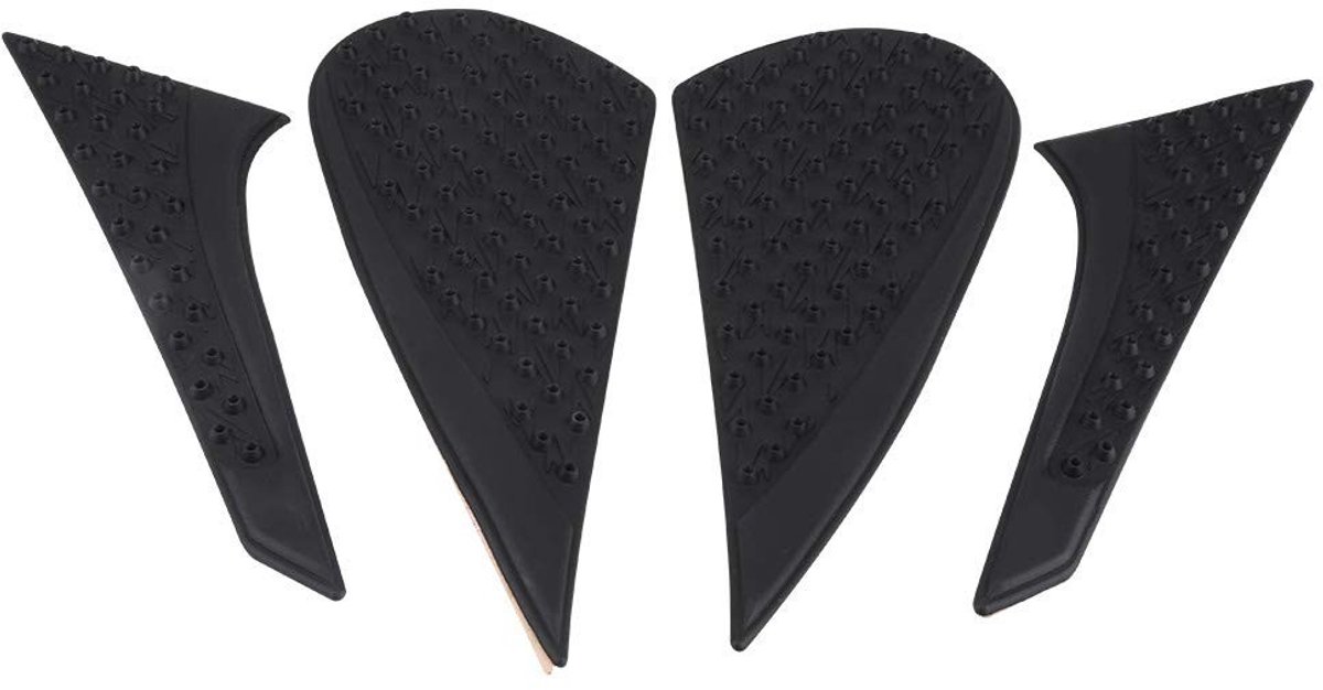 Allecto - Tank Antislip Pad - Antislip Tractie Pad - Duurzaam Rubber - Universeel - Motorfiets Accessoires - Veiligheid en Grip - Geschikt voor Div...
