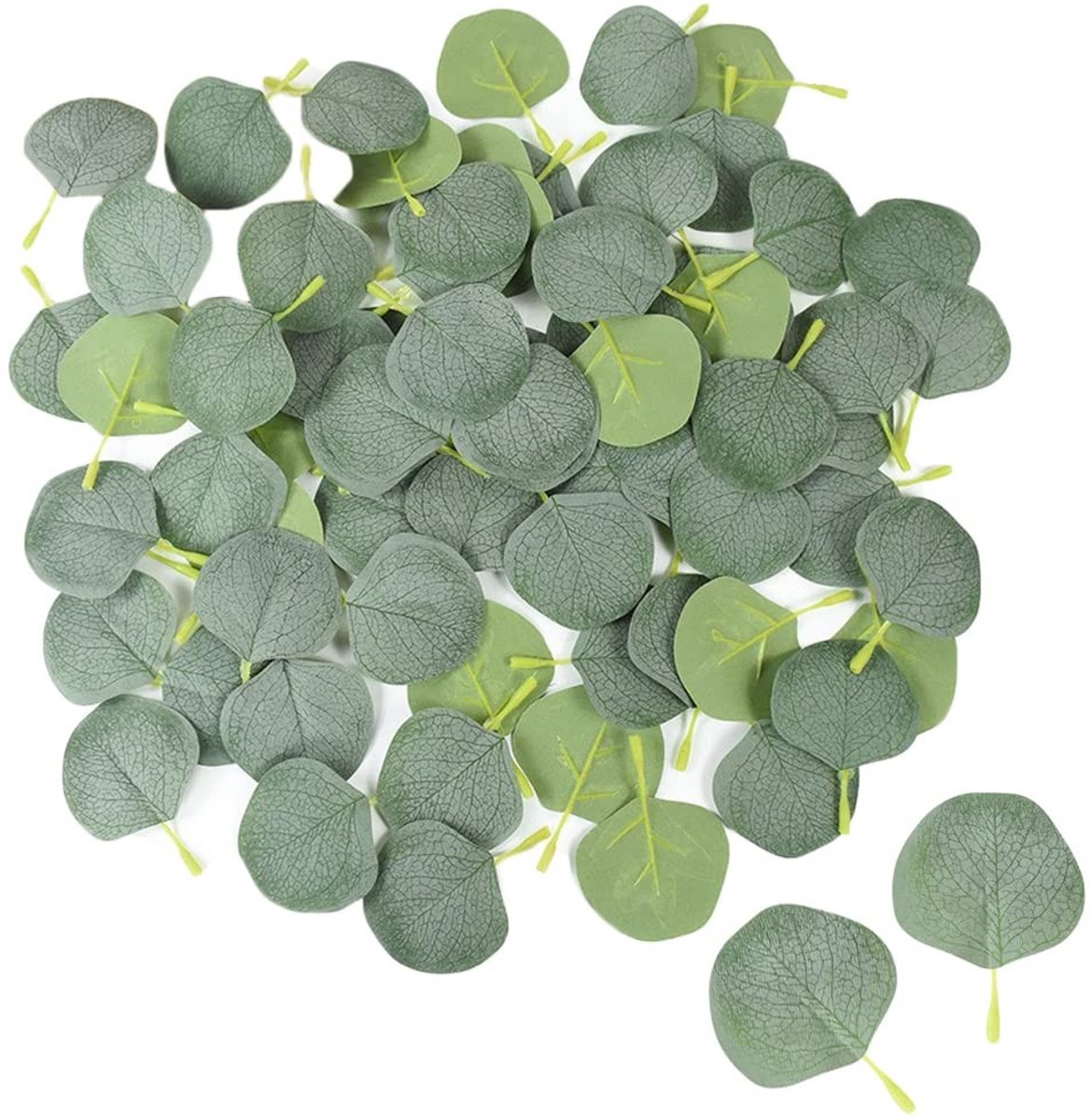 MTTProducts - Eucalyptus Leaves - Kunstplanten - Perfect voor decoratie - Groen - Bruiloft en Thuis - 200 Stuks - Versier je ruimtes