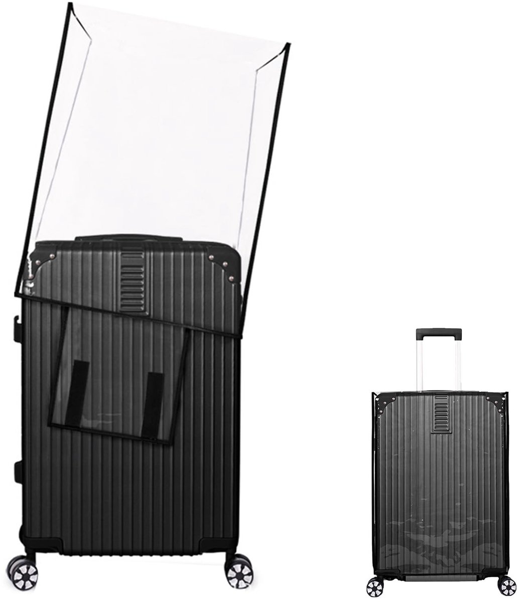 MTTProducts - Waterproof Suitcase Cover - Transparante Kofferbescherming - Duurzaam en Herbruikbaar - 50cm - Stof- en Krassenbestendig - Geschikt voor
