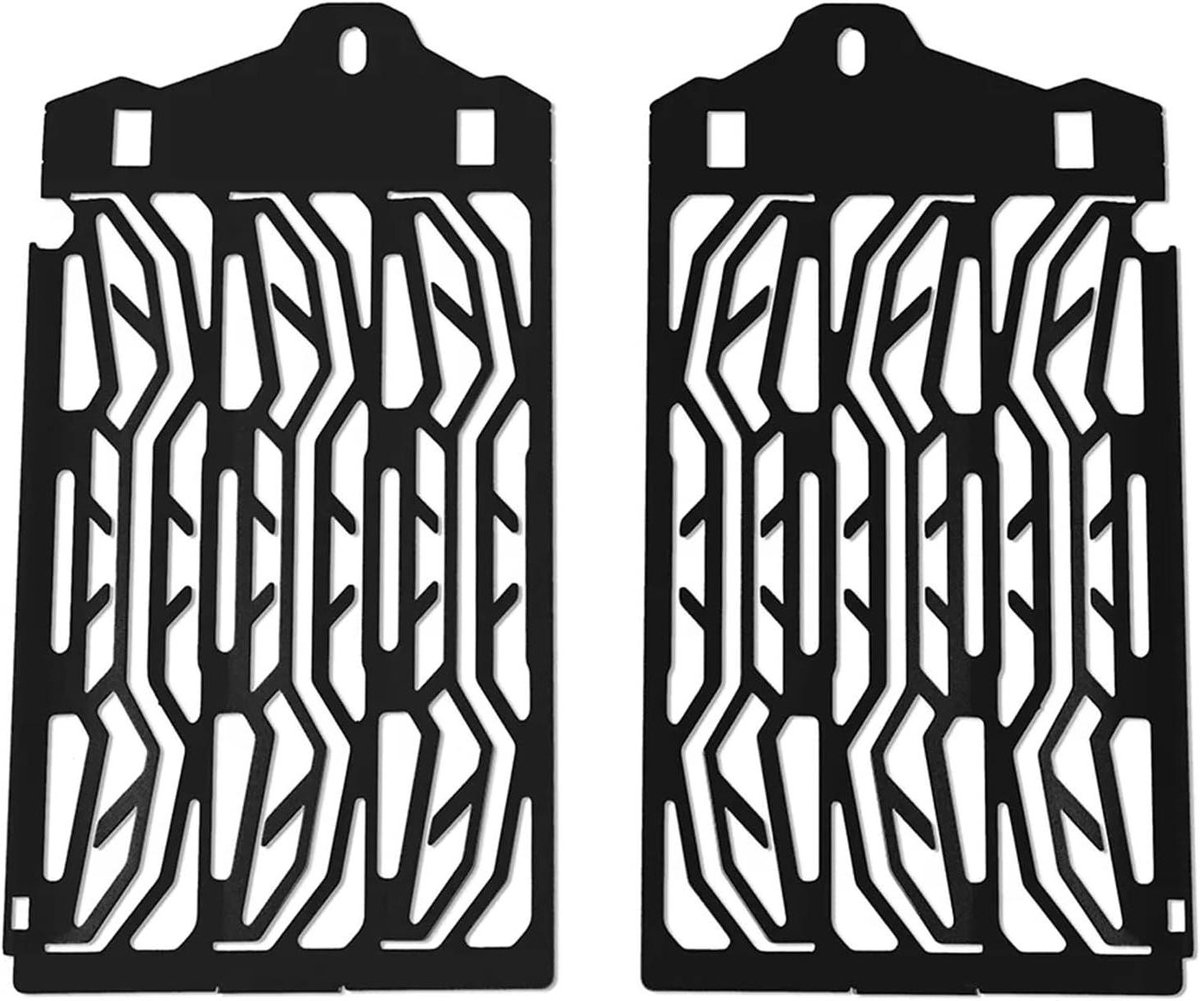 Motorfiets radiator afdekking - Beschermrooster grille - Motoronderdelen beschermen - Dubbellaagse mesh bescherming - 12 kg - Zwart