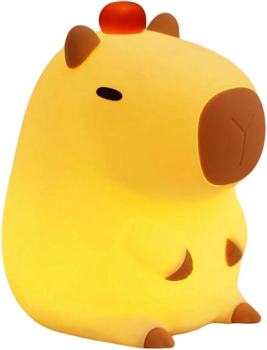 nachtlampje, schattig en lief LED-lampje in de vorm van een dier, dimbaar nachtlampjegeschikt voor kinderen, oplaadbaar nachtlampje geschikt voor touchscreen, perfect cadeaugeschikt voor baby's en jongens