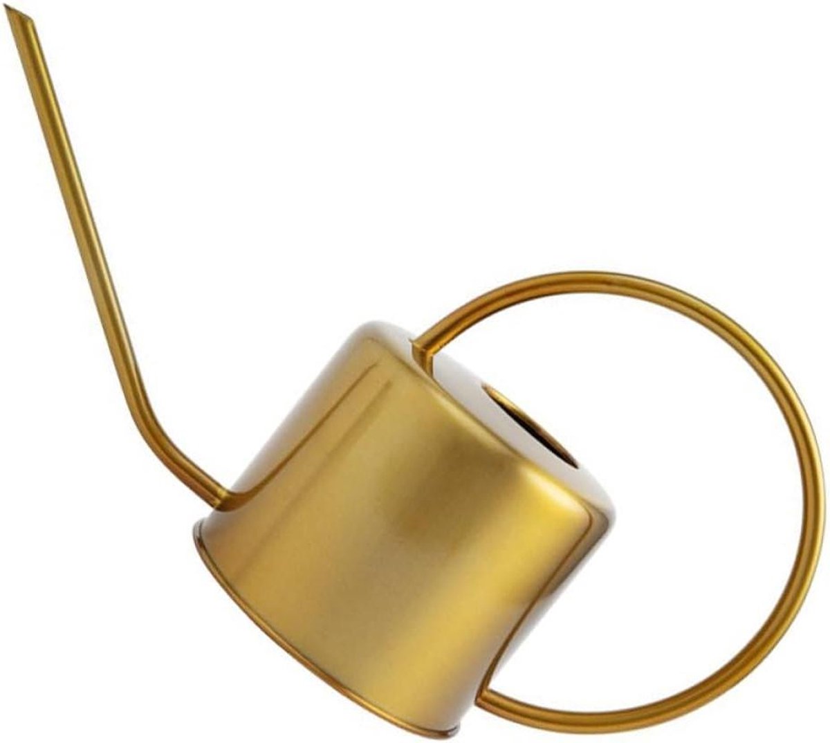 Roestvrijstalen Gieter - Waterkan Tuin - Planten Water Geven - Lange Tuit - 1300 ml - Goud