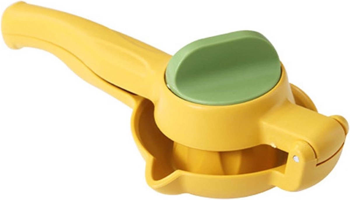 Handige Citruspers - Keuken Gadget - Sap Extraheren - Maximale Sapopbrengst - 10.9D x 11.7B cm - Citroengeel
