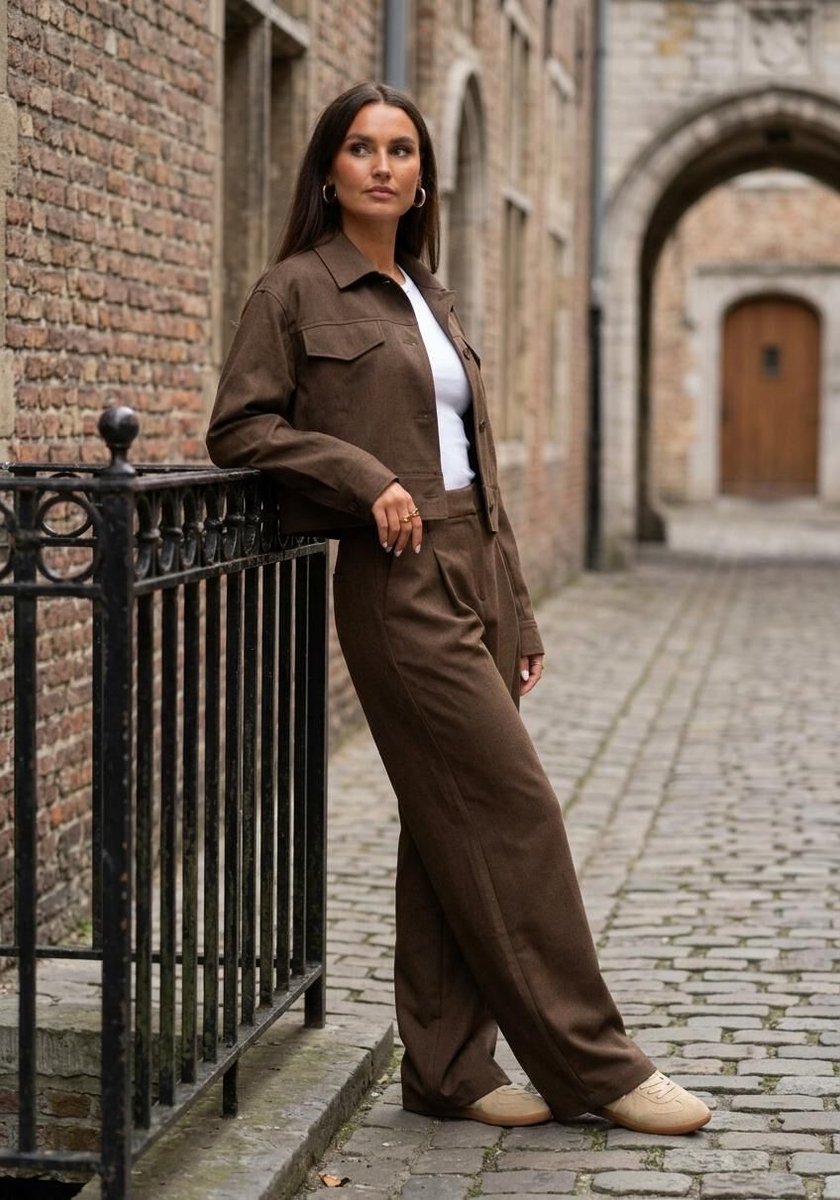 Circle Of Trust Faith Jacket Jassen Dames - Winterjas - Bruin - Maat L