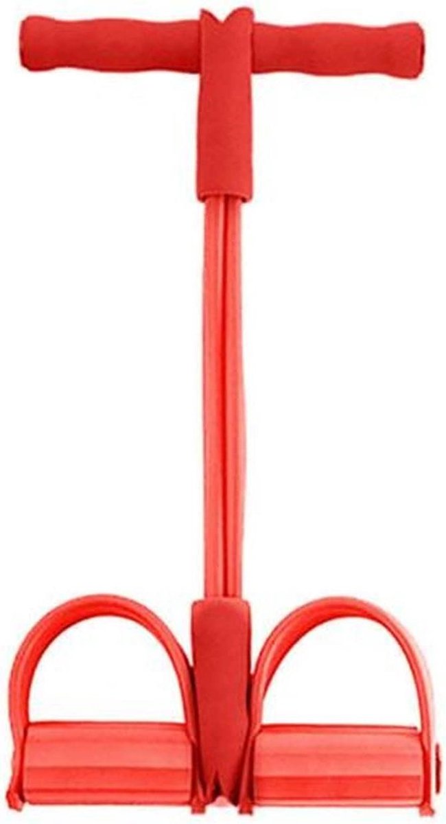 Pedaal Oefenaar - Voet trainer - Thuis trainen - Verstelbaar balansbord - 48 cm x 26 cm - Rood