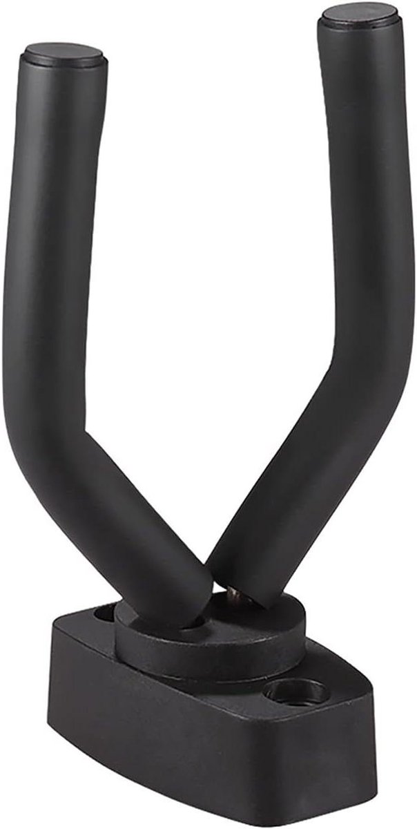 Gitaar Muurhanger - Instrument Ophangsysteem - Muziek Opslag - Zachte Bescherming - 13.5 cm - Zwart