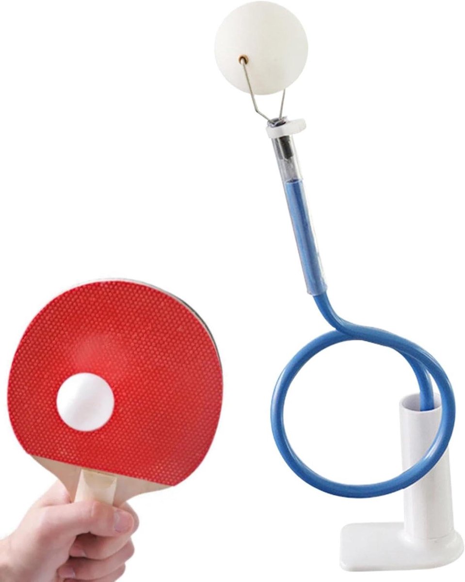Tafeltennis Bal Clip - Oefenapparaat Bal - Vaardigheden Verbeteren - Snel Rebound Systeem - 22 x 26 x 7 cm
