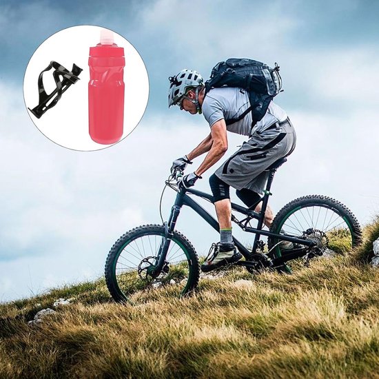 Fietswaterfleshouder 600ml - Universele Waterfleshouder voor Mountainbikes en Racefietsen - Waterproof en Duurzaam Ontwerp voor Optimale Hydratatie — afbeelding 4
