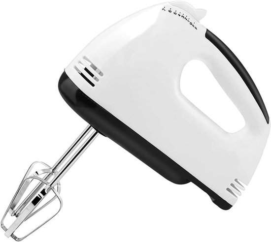 Dailygoody - Handmixer - Elektrische mixer - Eenvoudig kloppen van deeg - Vaatwasserbestendig - Comfortabel in gebruik - Geschikt voor bakken - Roestv... — afbeelding 2