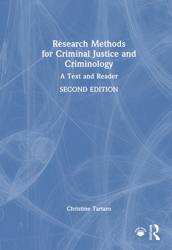 Research Methods for Criminal Justice and Criminology - cover