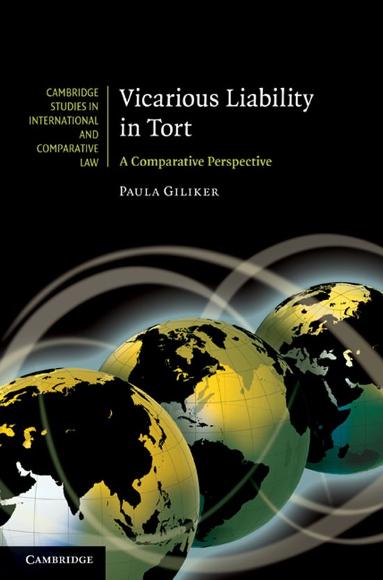 Vicarious Liability In Tort - cover