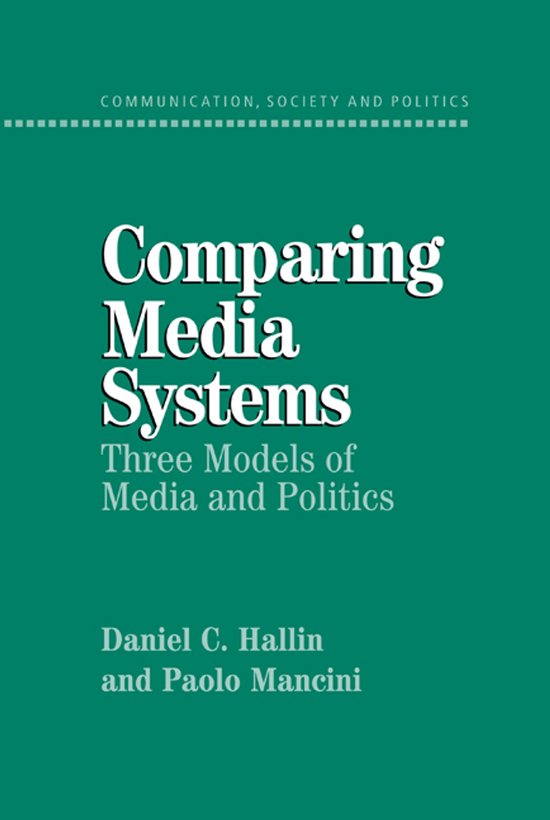 Communication, Society and Politics- Comparing Media Systems - cover