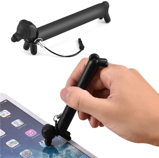 Dailygoody - Stylus Pen - Creatieve Hond-Design - Geschikt voor Tablet en Smartphone - Schrijfervaring - Licht en Draagbaar - Tekenpen — afbeelding 4