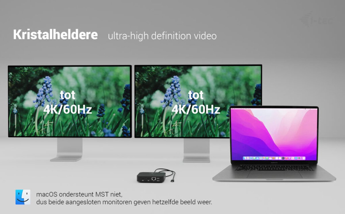 i-Tec - USB-C Docking Station thumbnail 2