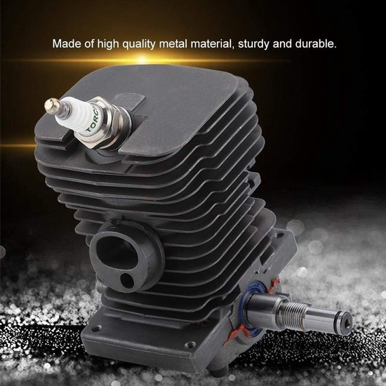 OmGoods - Dailygoody - Motor Motor Cylinder Piston - Chainsaw Onderdeel - Hoogwaardige Kwaliteit - 38mm - Inclusief Crankshaft en Accessoires - Geschikt v... van Omgoods — afbeelding 5