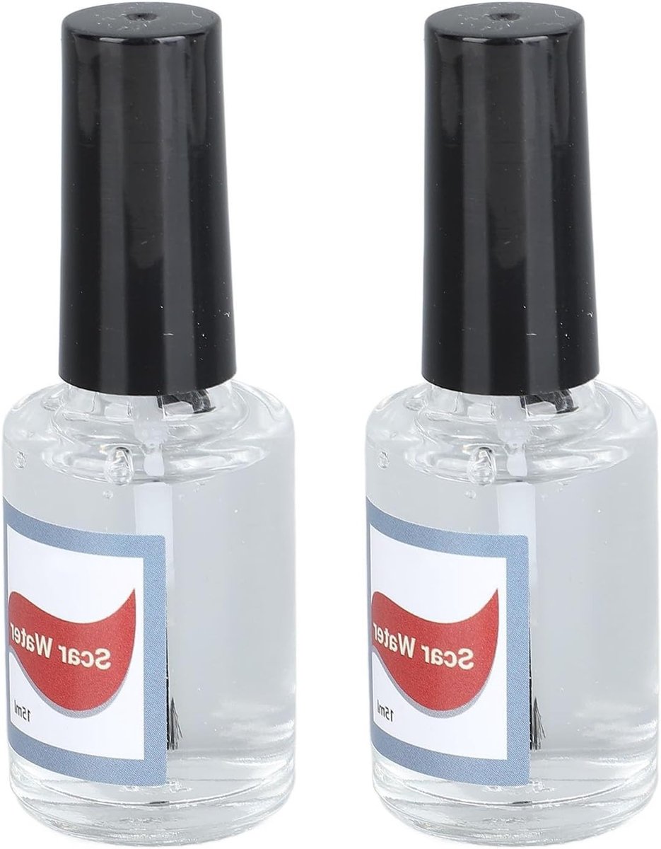 Realistische Make-up voor Littekens - 15 Ml X 2, Schrikbarende Littekens met Borstel voor Halloween en Kostuumfeesten